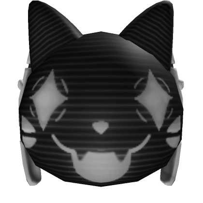 Sparkle Cat Face Mask