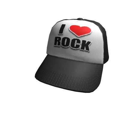 I Love Rock cap