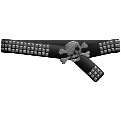 Emo Studded Skull Belt 1.0