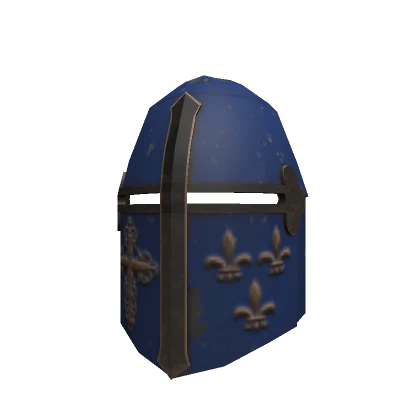 French Rounded Crusader Great Helm