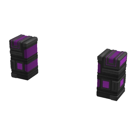 [1.0] Double Purple Prosthetic Robot Arms