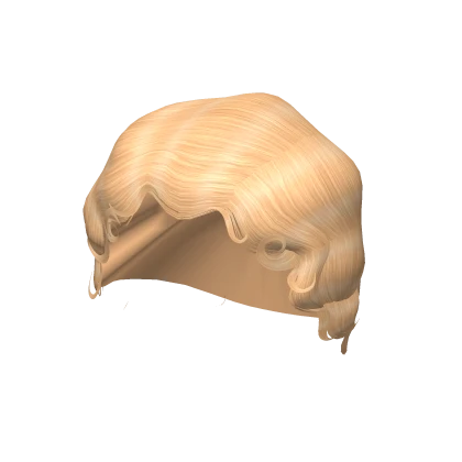 Blonde Finger Waves
