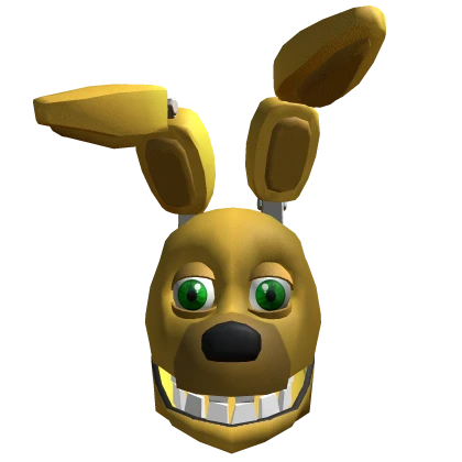 Golden Bunny Mask