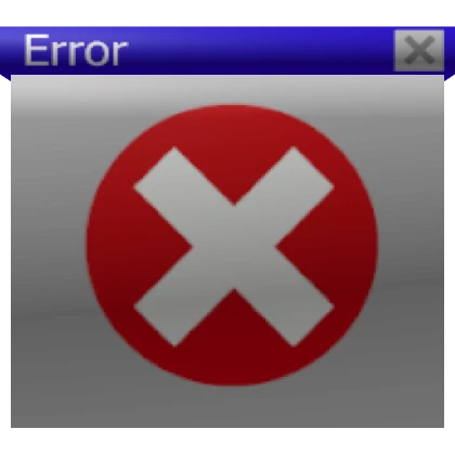 Classic Virus Error Face