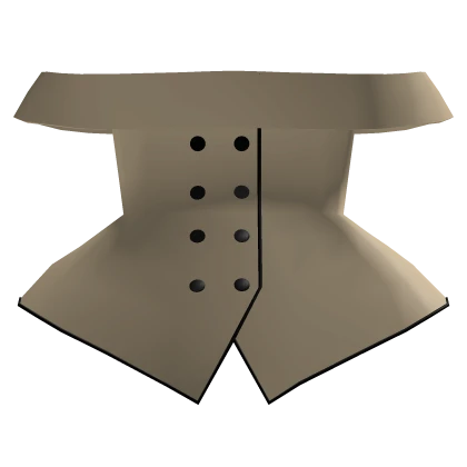 (Beige) Cute Trench Coat Dress