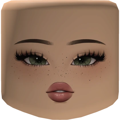 Pretty Cute Makeup Doll Face Light Skin Tone
