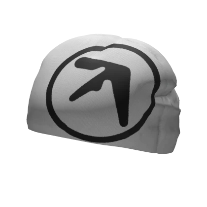 👻White Y2K Aphex Twin Beanie👻