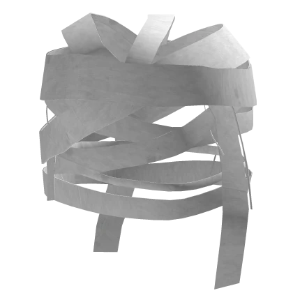 Mummy White Face Bandage Wrap