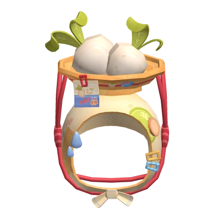 Kawaii Turnip Scarf Hat