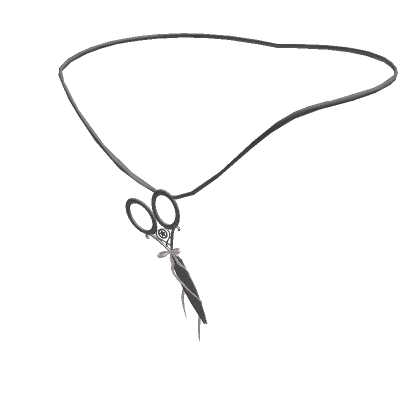 ɞ | (1.0) kawaii scissor necklace 