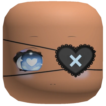 Blue Bandaged Eye [Tan]