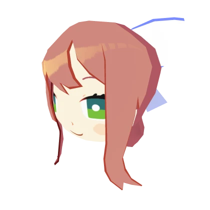 Monika Chibi Head
