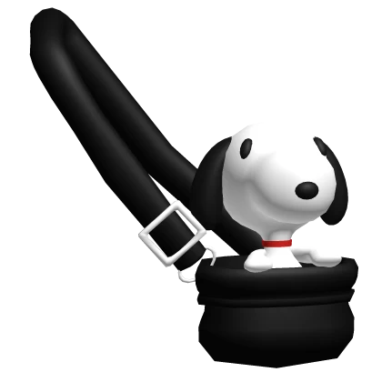 Snoopy Plushie in bag