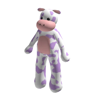 Cute Purple Cow Suit