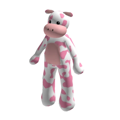 Cute Pink Cow Suit