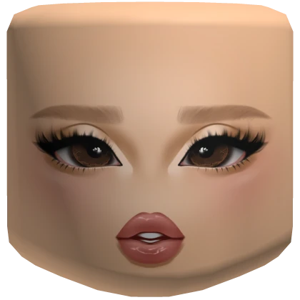 Ariana Glinda Glam Makeup Face Light Orange