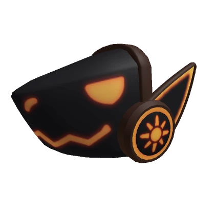 Orange Protogen Digi Visor