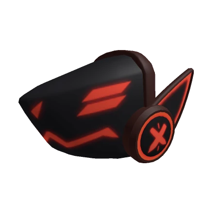 Red Protogen Digi Visor