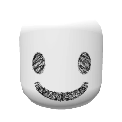 Sketch Smile Face Mask