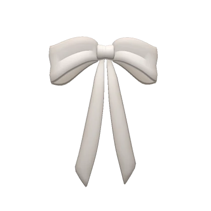 Cream French Hair Bow