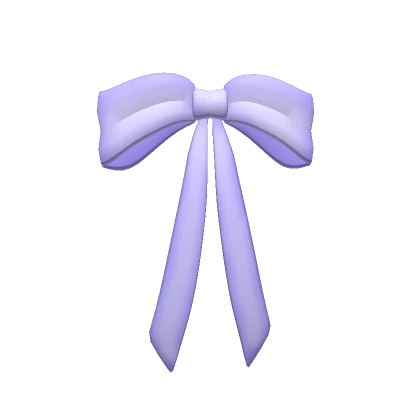 Purple French Hair Bow