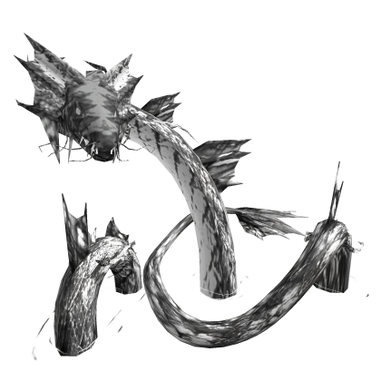  White Big Ancient Deep Sea Creature 