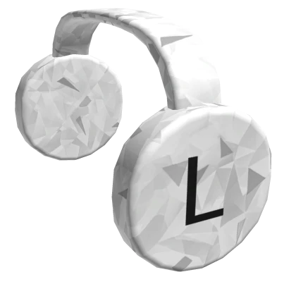 White Sparkle Time Clockwork Headphones