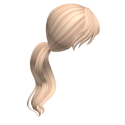 Wavy Low Malibu Ponytail (Blonde)