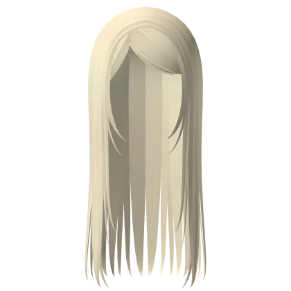 long straight emo y2k hair pastel yellow 2hollis e