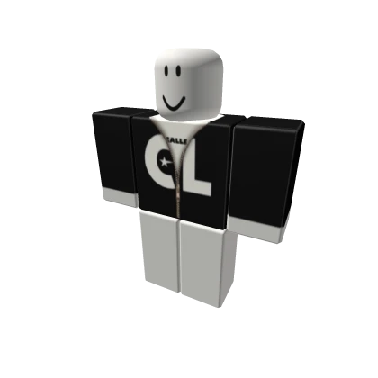 CALLE OPEN ZIP Hoodie (Black)