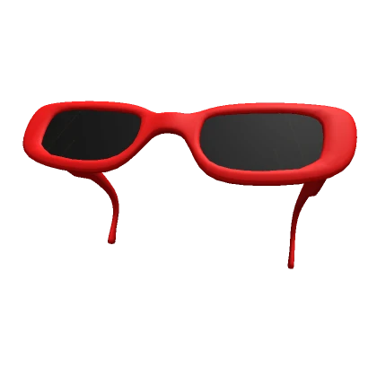 Fancy Stylish Red Glasses On Head