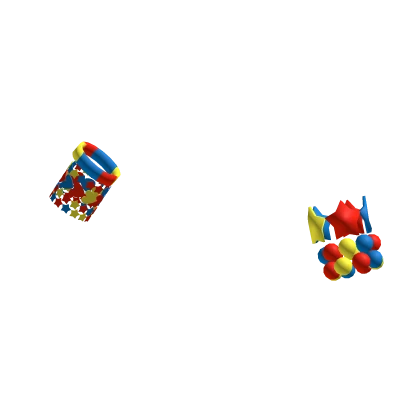 cute clown decora kandi harajuku bracelets