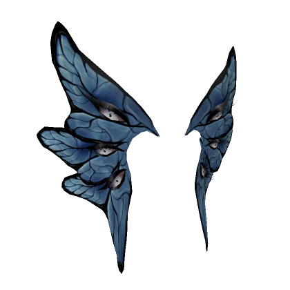 Wings of a Butterfly - Blue