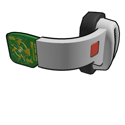 Animated Cracked Green Scouter