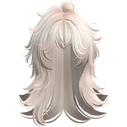 Anime Messy Long Punk Hair (Beige)