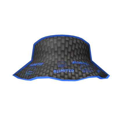Blue Cartoony Outlines #LIMITED Bucket Hat