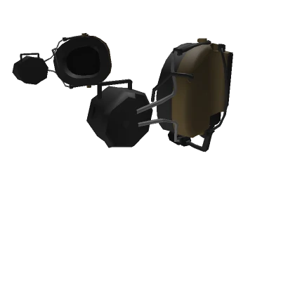 RO-TAC III Flipped Back Tactical Headphones