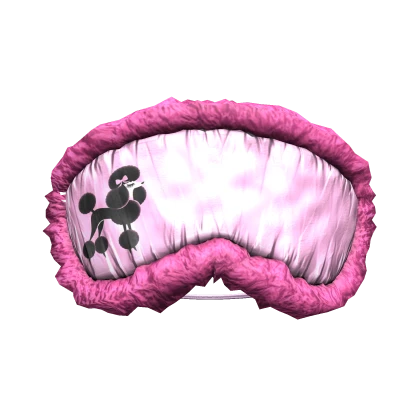 Glamorous Sleeping Mask | Hot Pink & Black