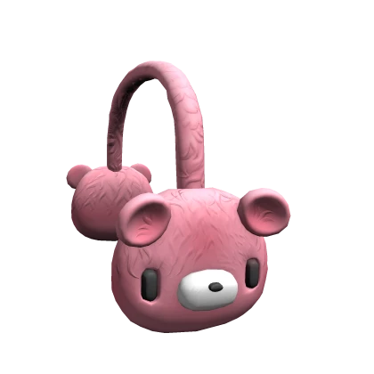 Teddy Bear Ear Muffs Pink