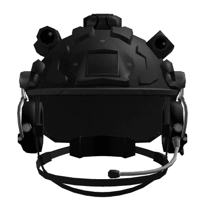 Black Military FAST Helmet