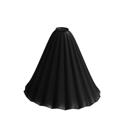 Aurora's Flowy Skirt - Black