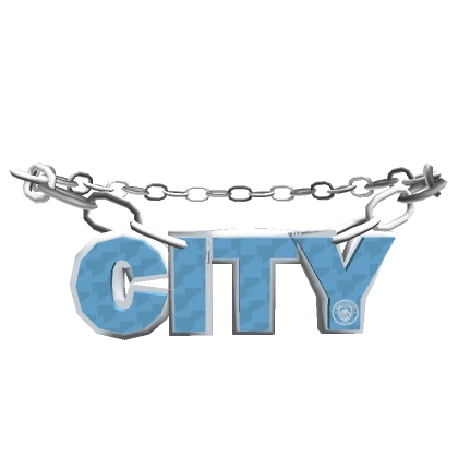 Man City Y2K Necklace