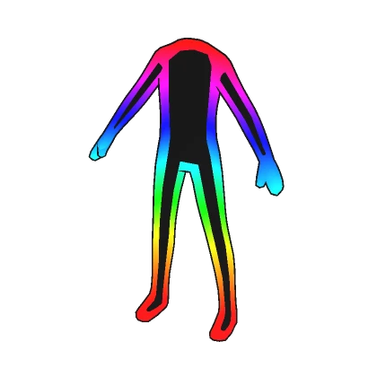 Rainbow Double Outline Avatar