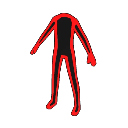 Red Black Double Outline Avatar