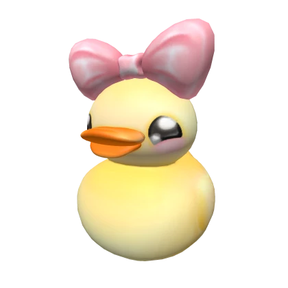 Pretty Duckie Pet - Pink Bow