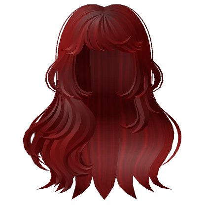 Lush Long Fluffy Fairy Hair Red