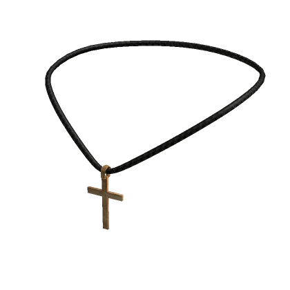 3.0 Small holy wooden cross necklace