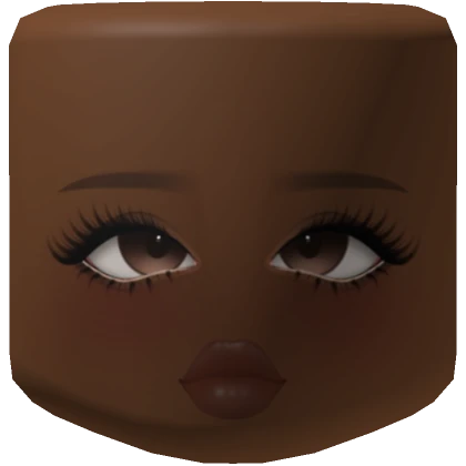 Popular Girl Mask Dark Skin