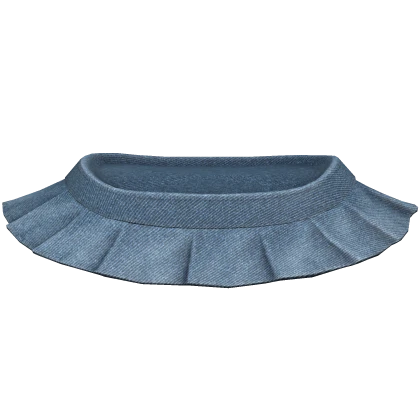 Mini Skirt Blue Denim Basic Baddie Chibi Y2K 3.0