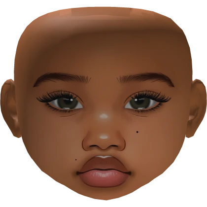 Cute Baby Kid Baddie Latina Mesh Makeup 